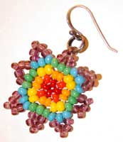 beaded earring